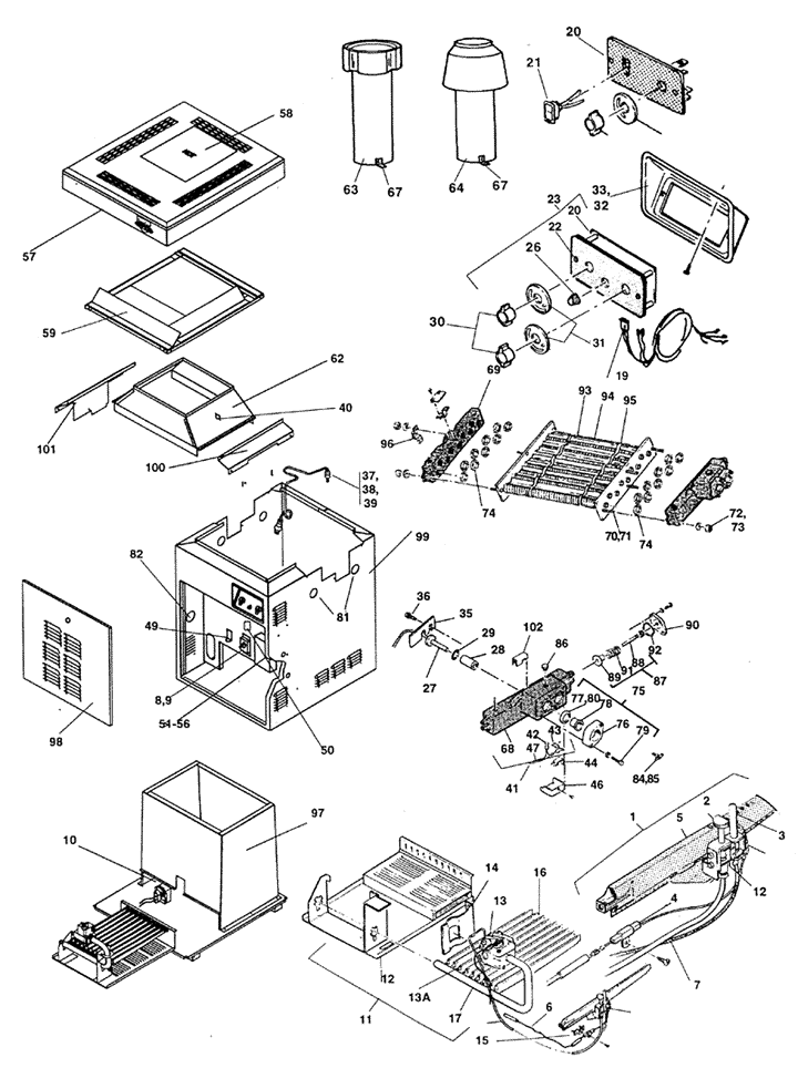 Teledyne Laars Lite Parts