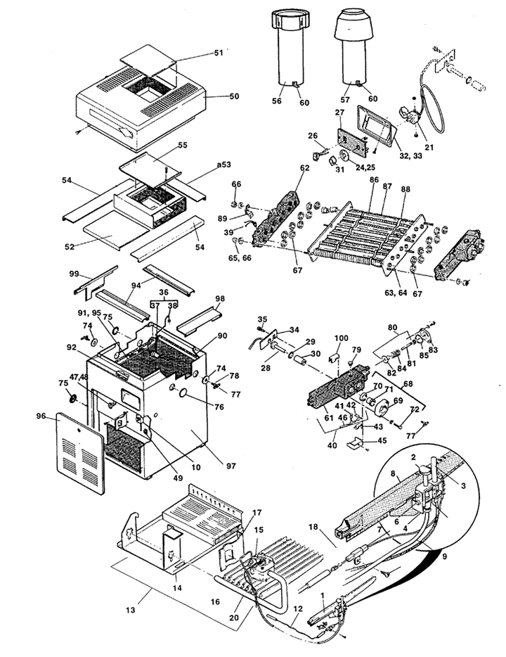 Teledyne Series 2 ESG Parts