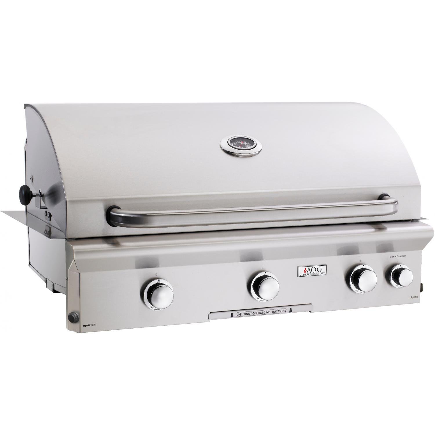 American Outdoor Grill L Series 36 Inch Built In Natural Gas Grill W Rotisserie 36nbl