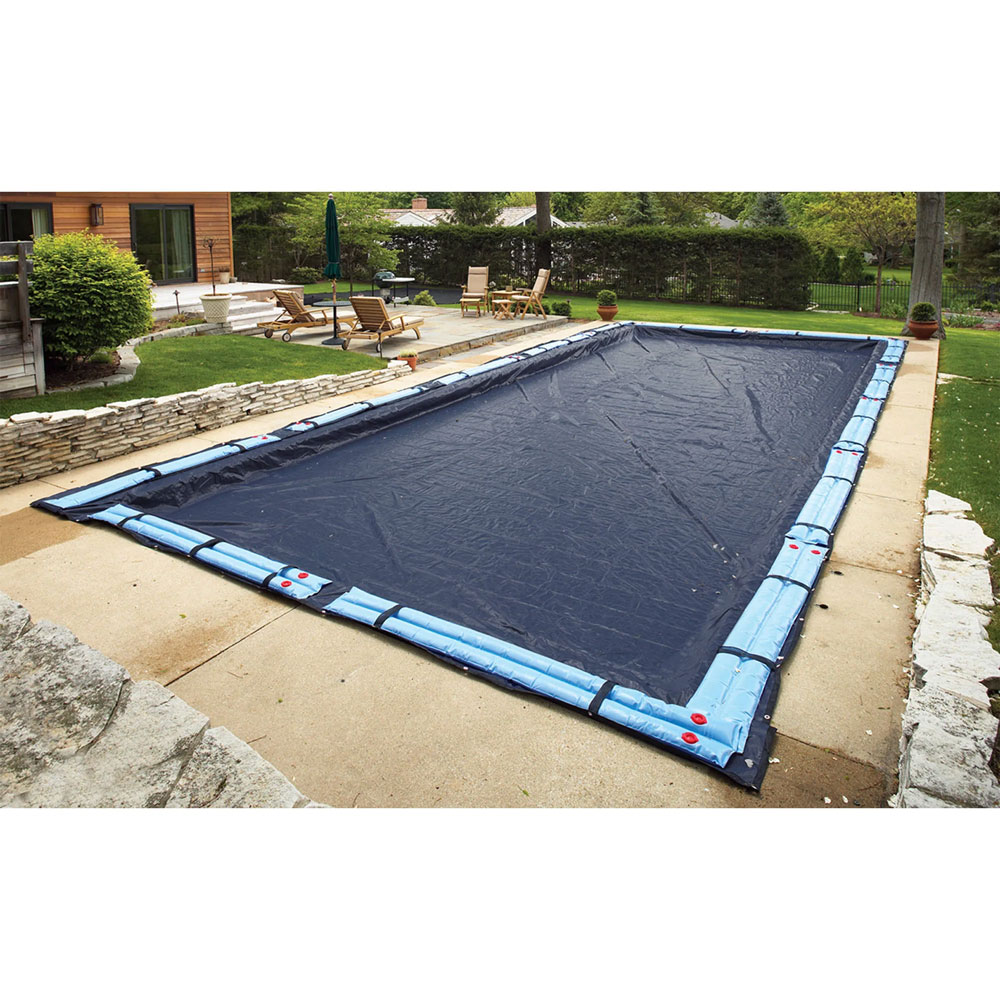 Arctic Vortex Deluxe 20' x 44' Rectangle Inground Winter Pool Cover - 8  Year Warranty, AVD-2044R