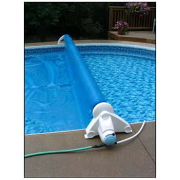 In Ground Pool Automatic Solar Blanket Reel - up to 20' Wide Pools