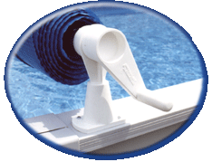 blue wave deluxe solar blanket reel for above ground pools