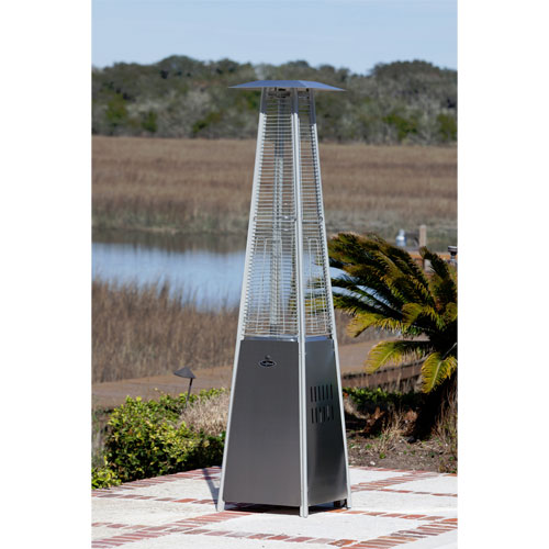 Fire Sense Stainless Steel Pyramid Flame Heater, 60523