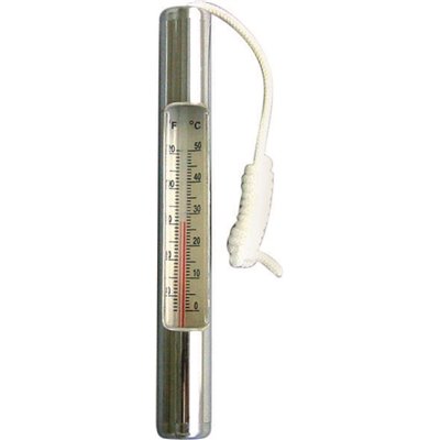 Deluxe Pool Thermometer in Chromoptik