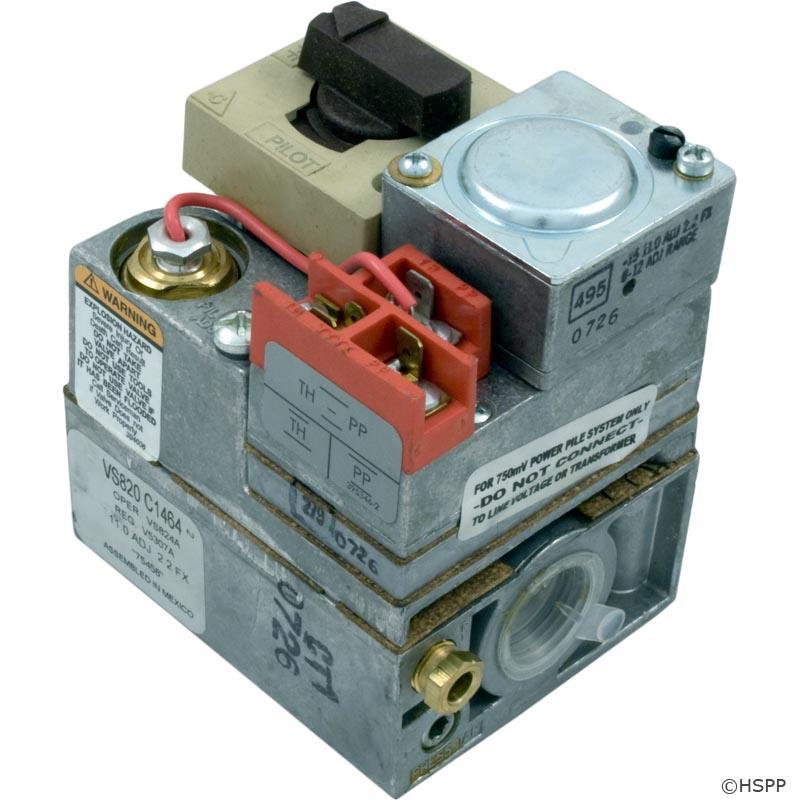 Gas Valve, Pentair Minimax/MMX Plus/PowerMax 150, 400, LP, MV, 075458